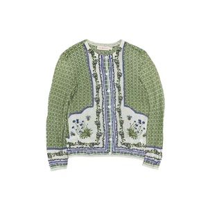 ***SOLD*** Tory Burch Ruthie Botanical Print Cardigan